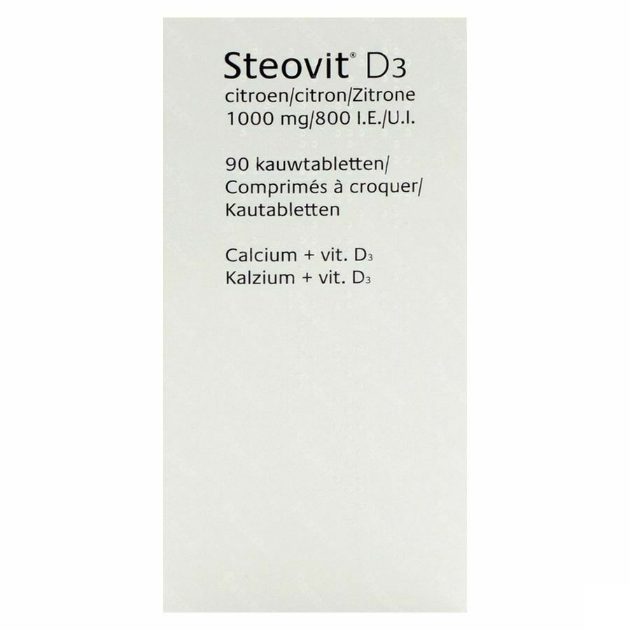 Steovit Forte 1000mg/800ui Tablcont 90