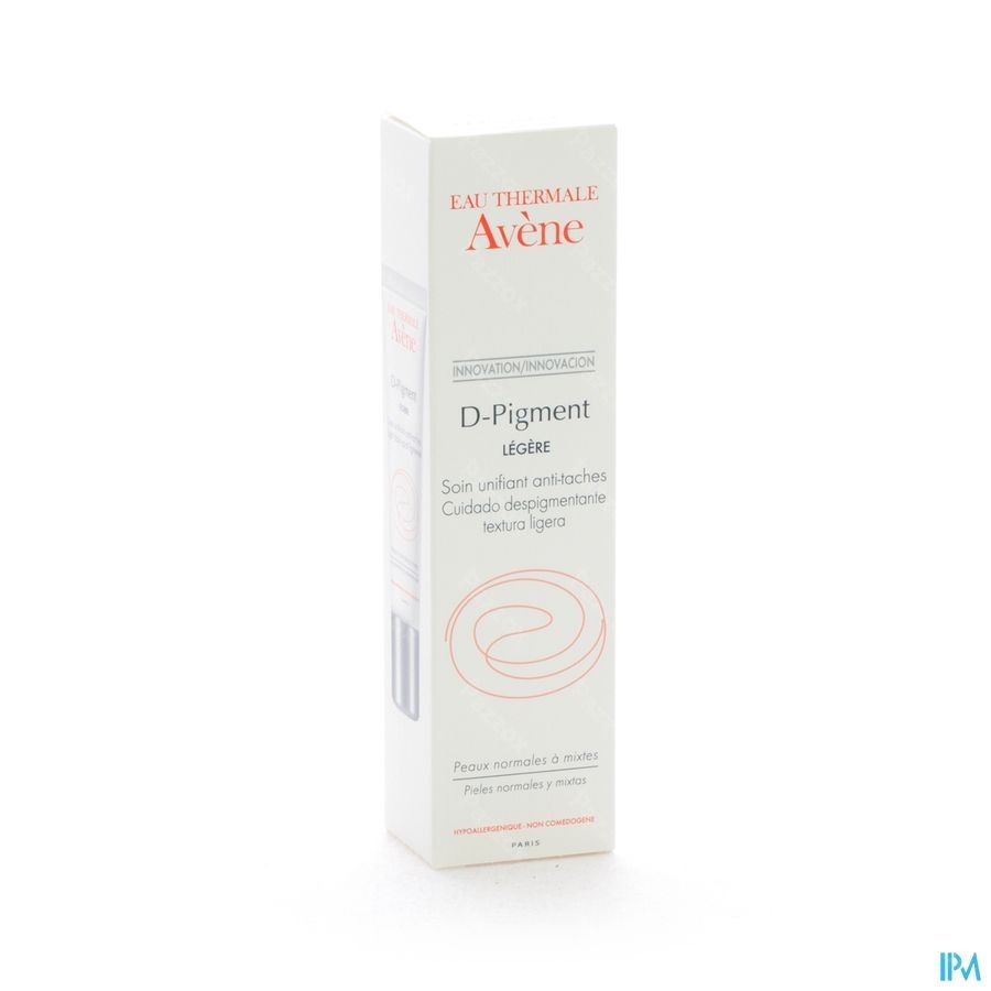 Avene D-pigment Legere Creme 30ml