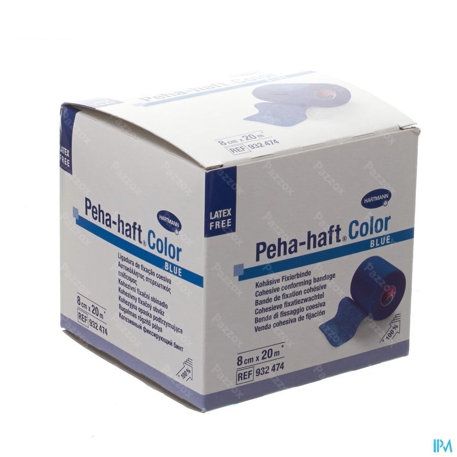 Peha-haft Bleu Lf 8cmx20m 1 P/s