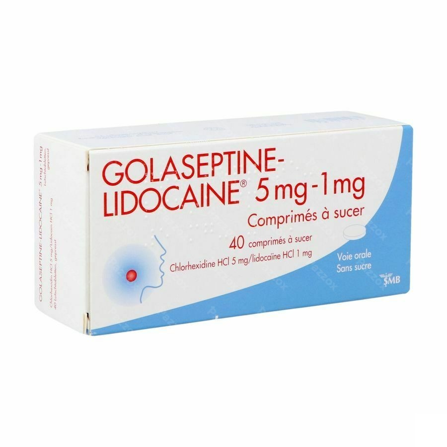 Golaseptine Lidocaine Comp A Sucer 40
