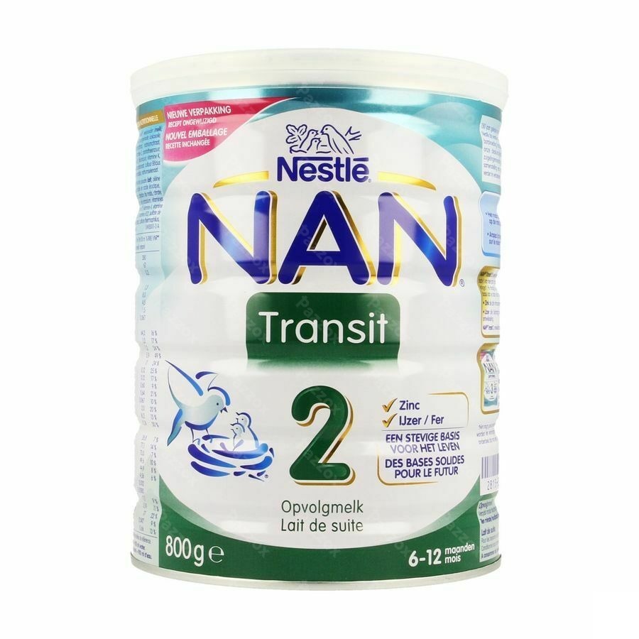 Nan Transit 2 Lait Poudre 2age 800g