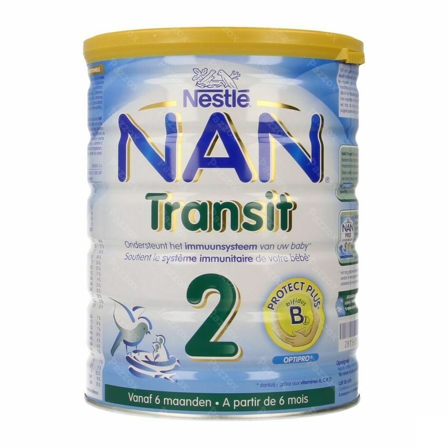 Nan Transit 2 Lait Poudre 2age 800g