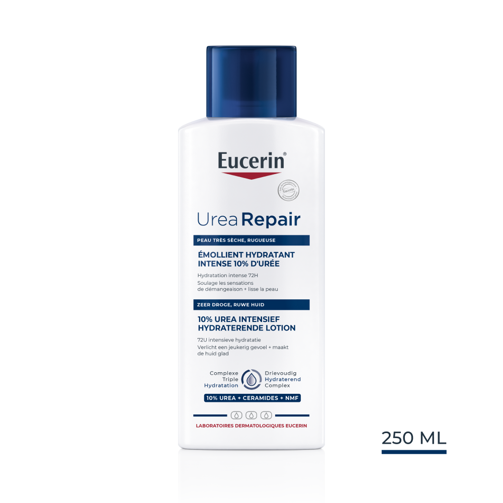 Eucerin UreaRepair Plus Émollient 10% d'Urée Peau Très Sèche et Rugueuse 250ml