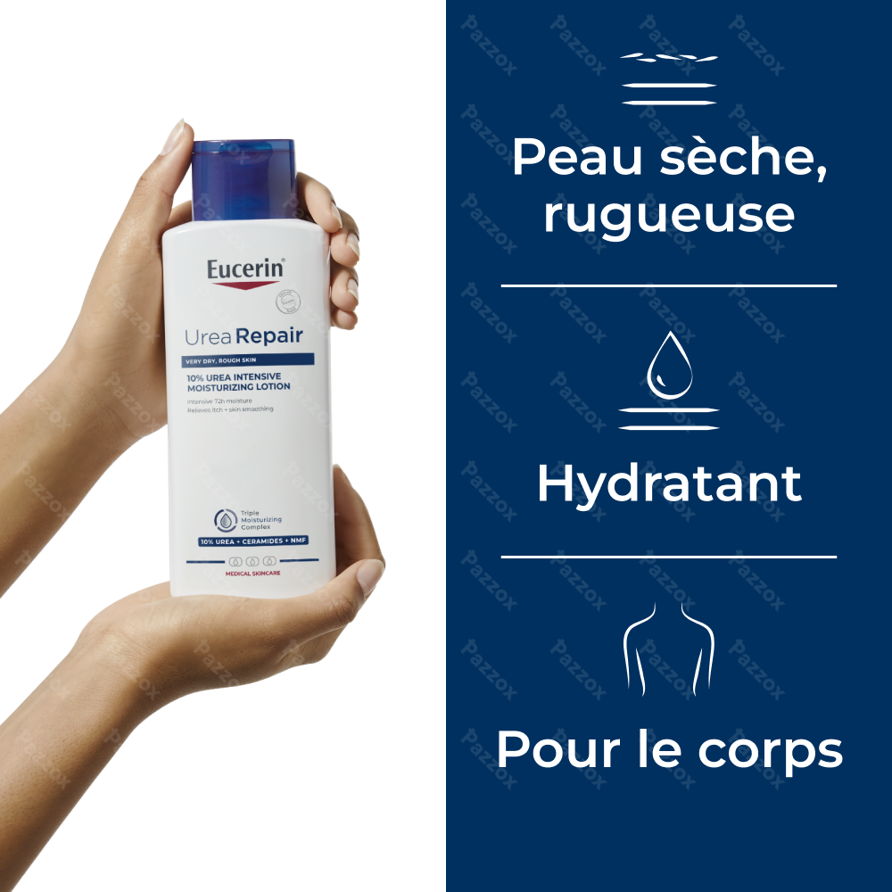 Eucerin UreaRepair Plus Émollient 10% d'Urée Peau Très Sèche et Rugueuse 250ml