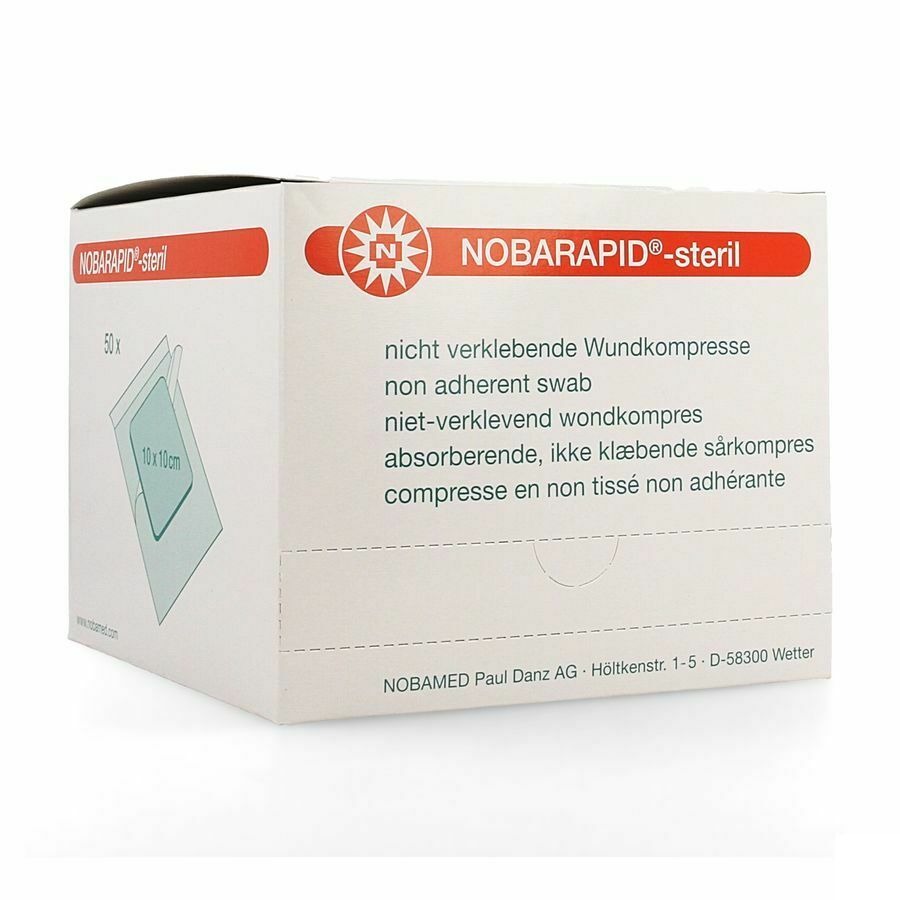 Noba Nobarapid Set Sterile 10,0x10,0cm 50 9320392