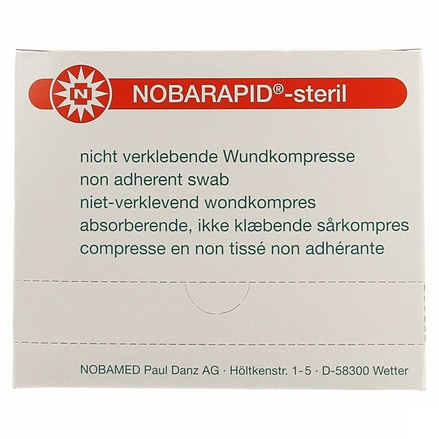Noba Nobarapid Set Sterile 10,0x10,0cm 50 9320392