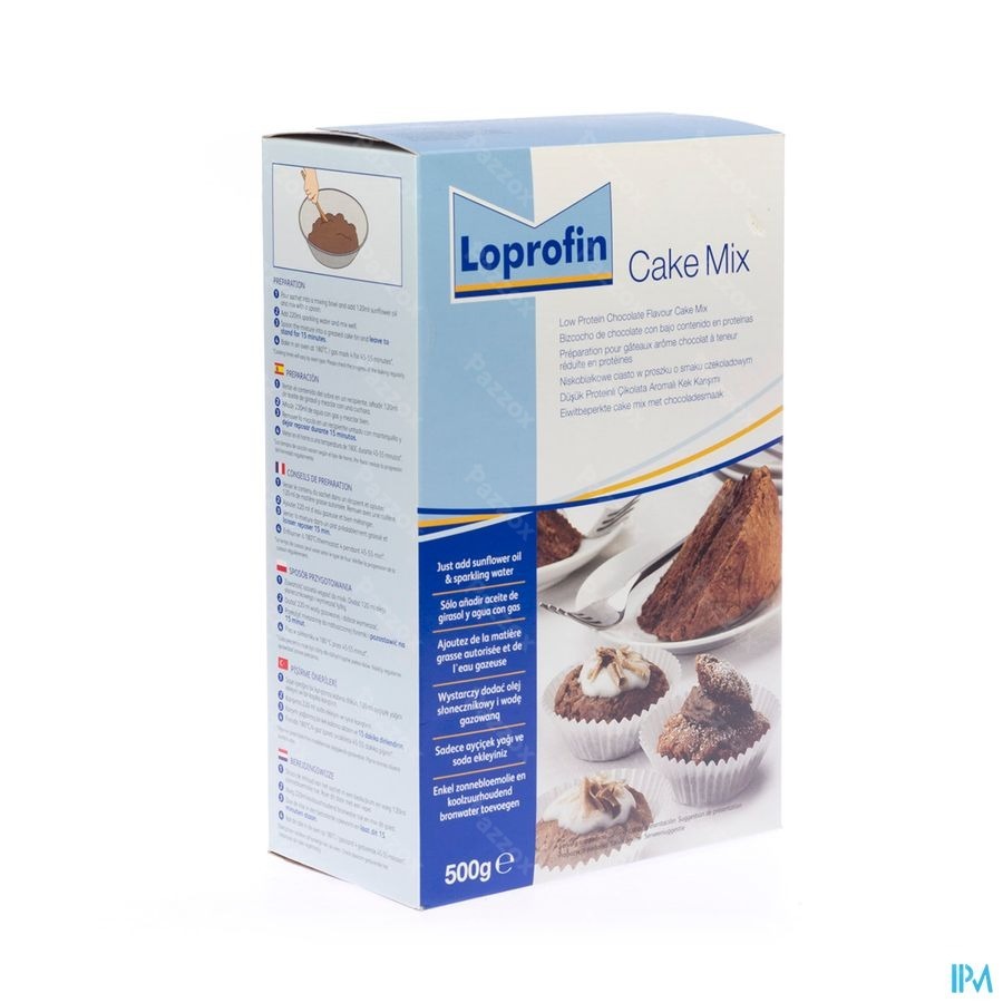 Loprofin Cake Mix Chocolat Pdr 500g