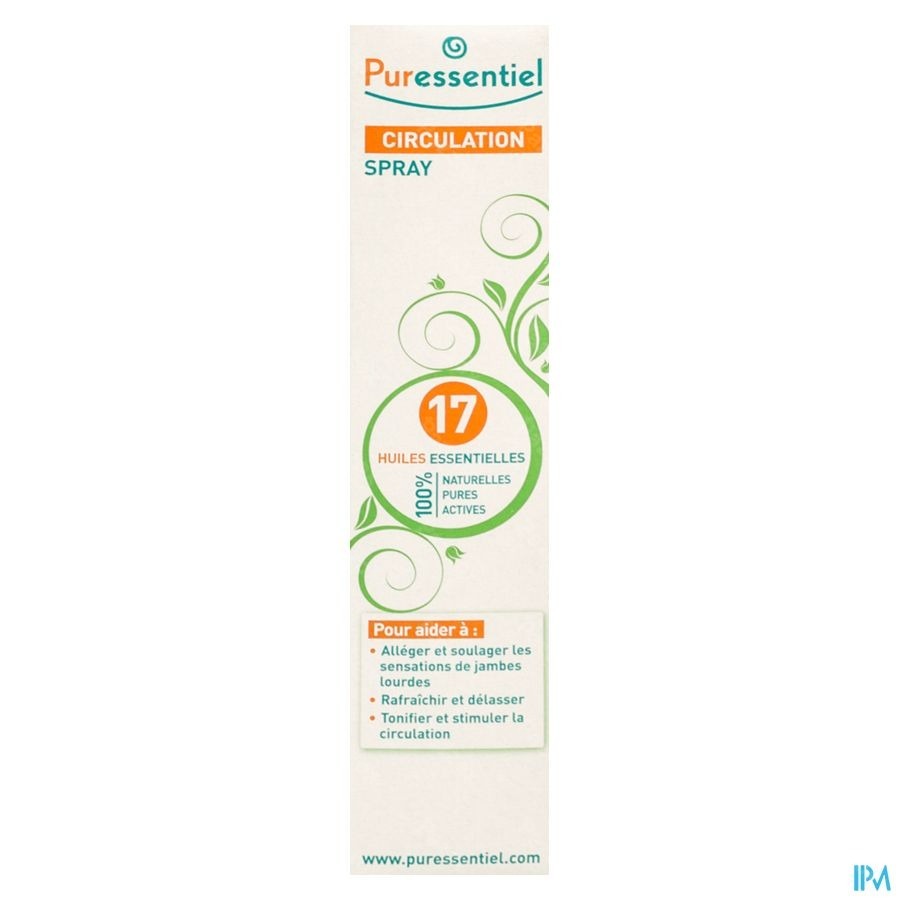 Puressentiel Circulation Spray 17 Hle Ess 100ml