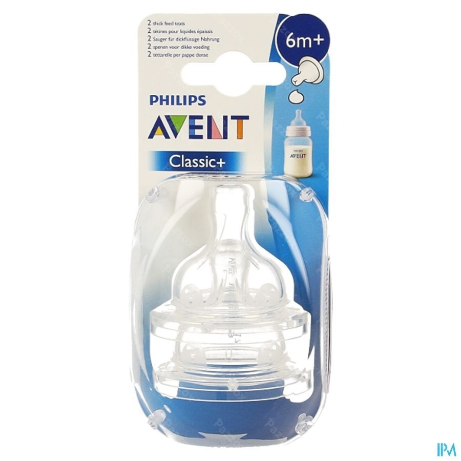 Philips Avent Tetine Preparation Plus Epaisse Sil 2 SCF636/27