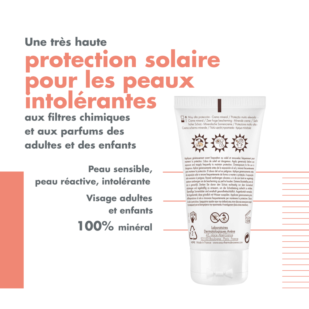 Avène Crème Minerale SPF50+ 50ml