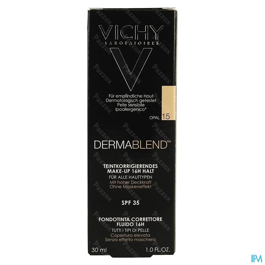 Vichy Dermablend Foundation 15 Opal 30ml