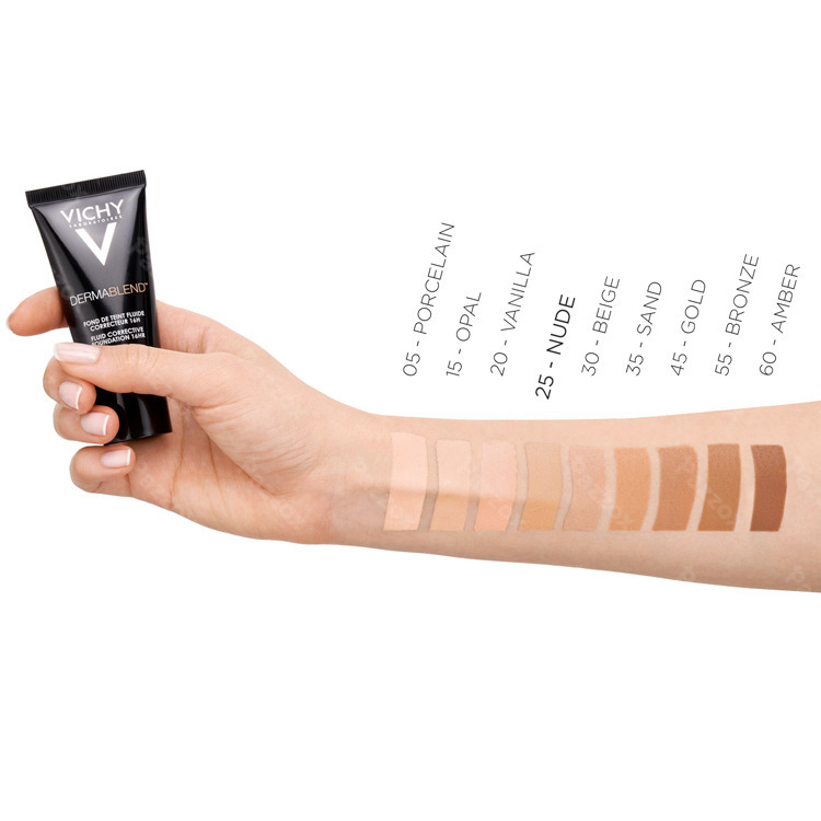 Vichy Dermablend Foundation 25 Nude 30ml