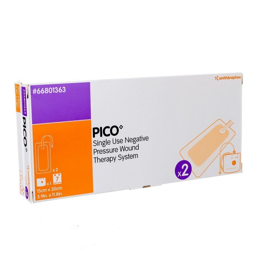 Pico Cp Sterile Silicone 15x30cm 1x2 66801363