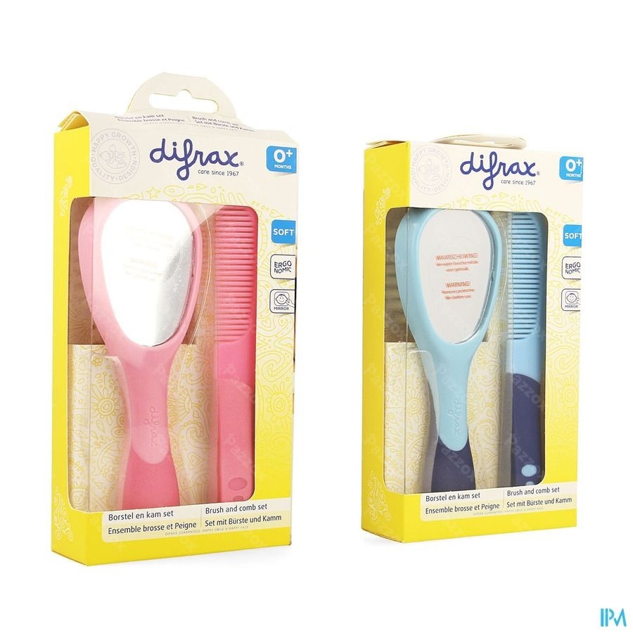 Difrax Ensemble Brosse Et Peigne Dlx