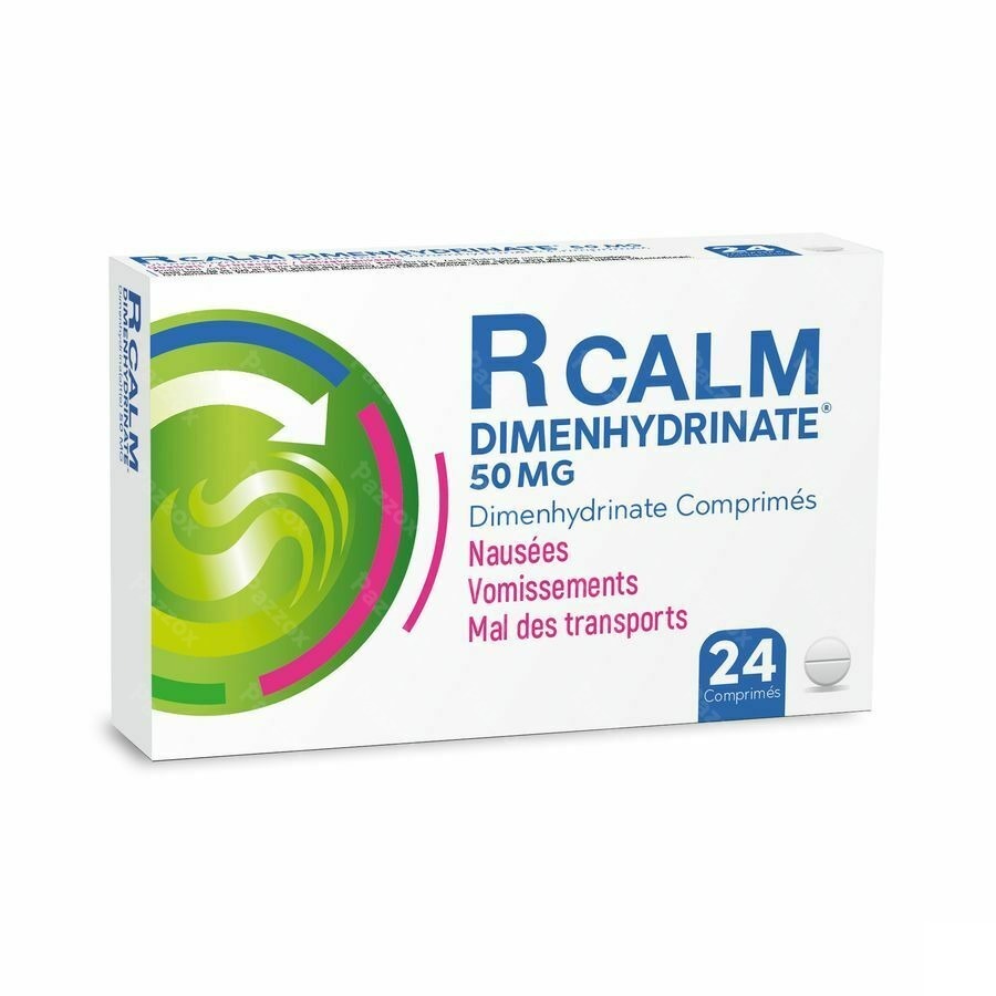 R Calm Dimenhydrinate 24 Comprimés
