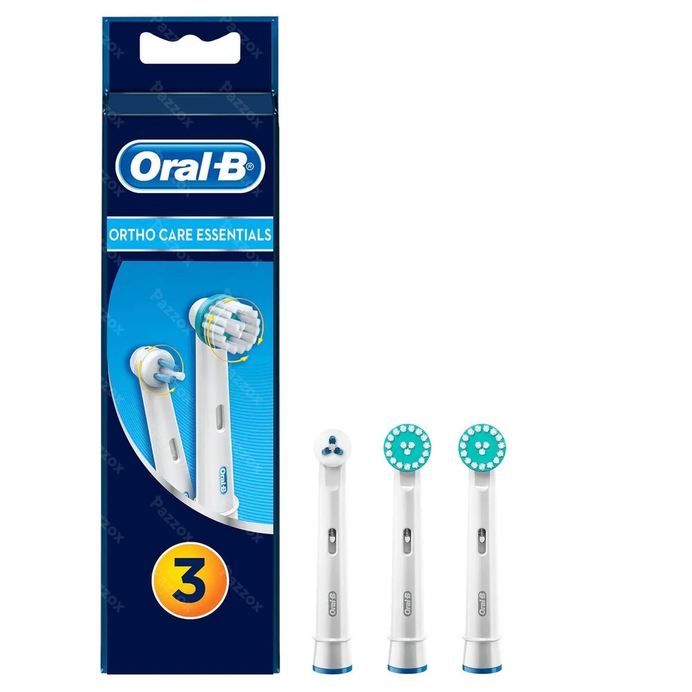 Oral-B Ortho Care Brossettes de Rechange 3 pièces