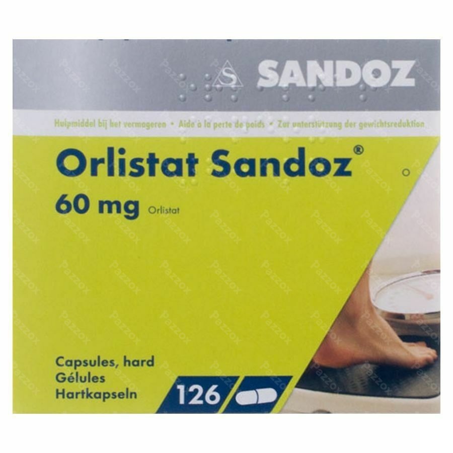 Orlistat Sandoz 60mg 126 Gélules