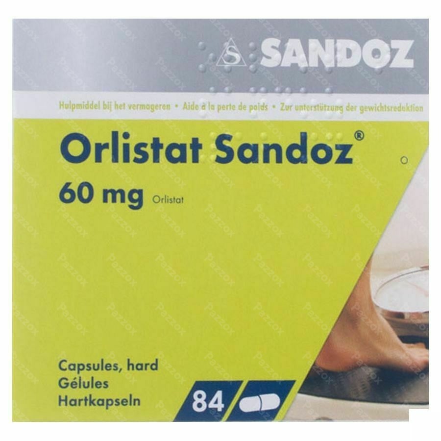 Orlistat Sandoz 60mg 84 Gélules