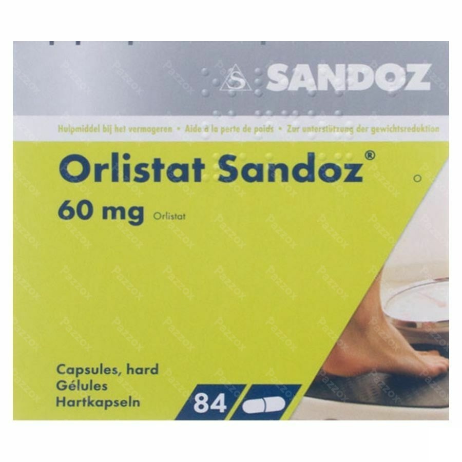 Orlistat Sandoz 60mg 84 Gélules