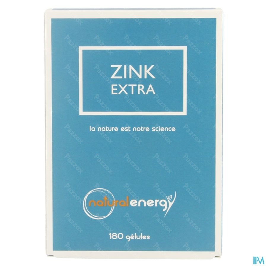 Natural Energy Zinc Extra Caps 180