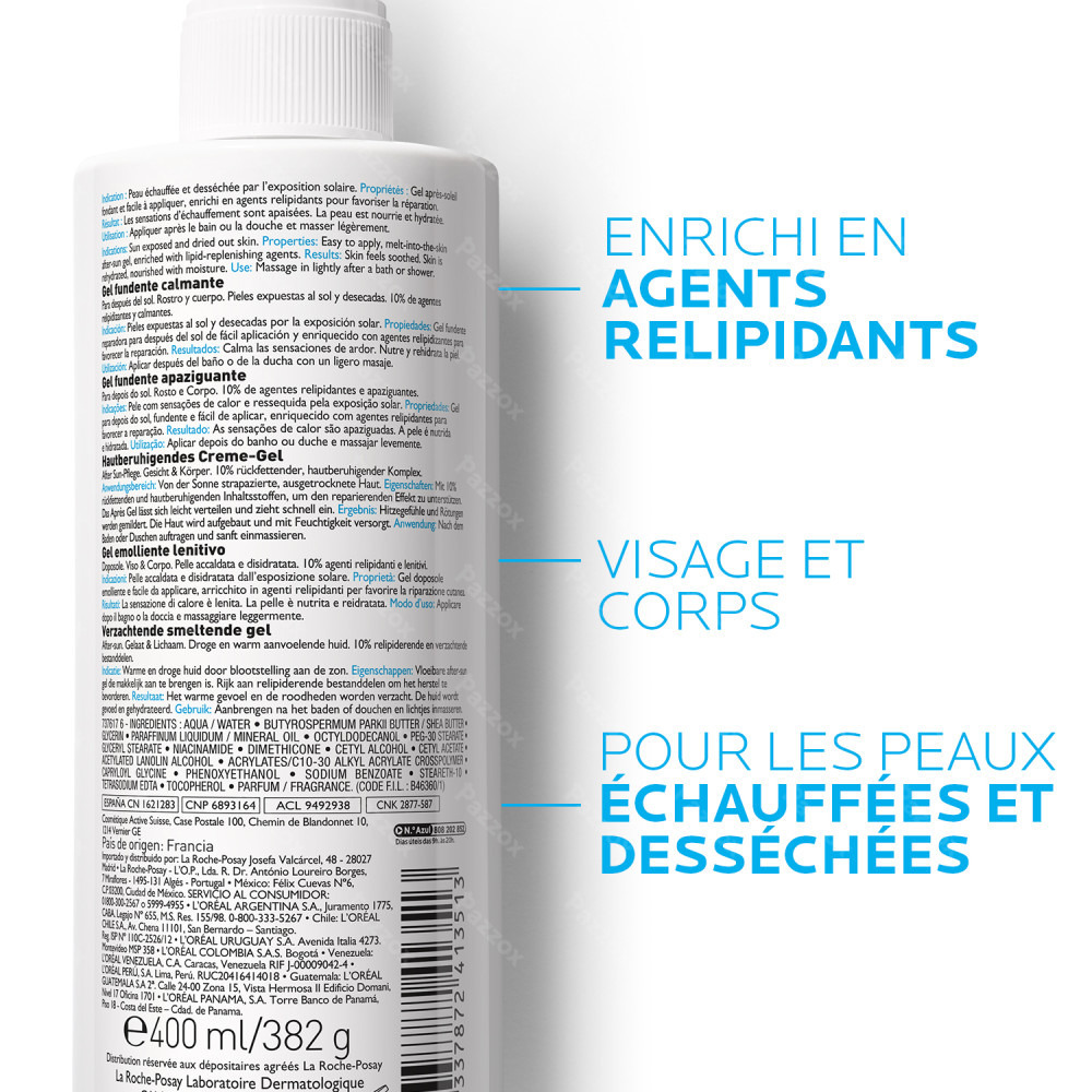 La Roche-Posay Posthelios After Sun 400ml