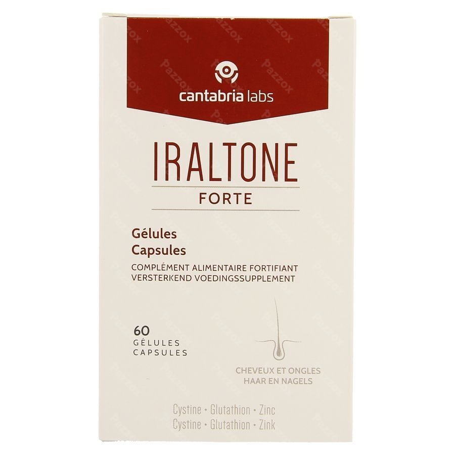 Iraltone Forte Chute Chev-ongles Fragiles Caps 60