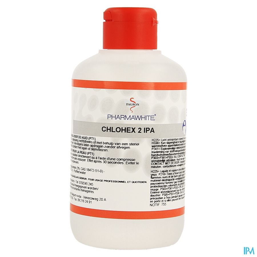 Fagron Pharmawhite Chlohex 2,0 Ipa 250ml