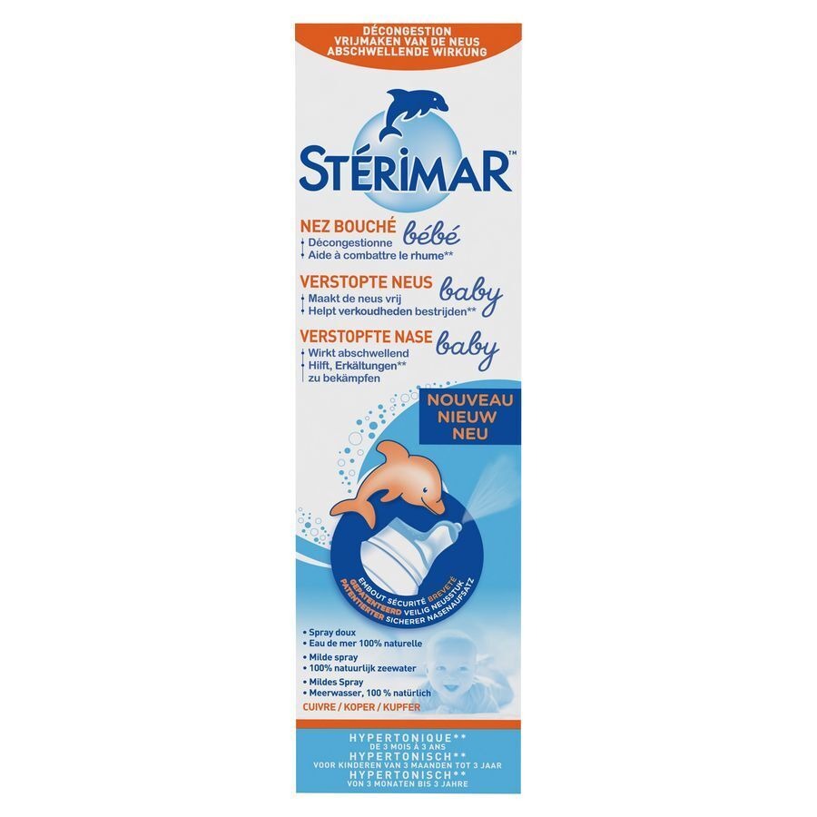 Sterimar Bebe Hypertonique Spray Nasal 100ml