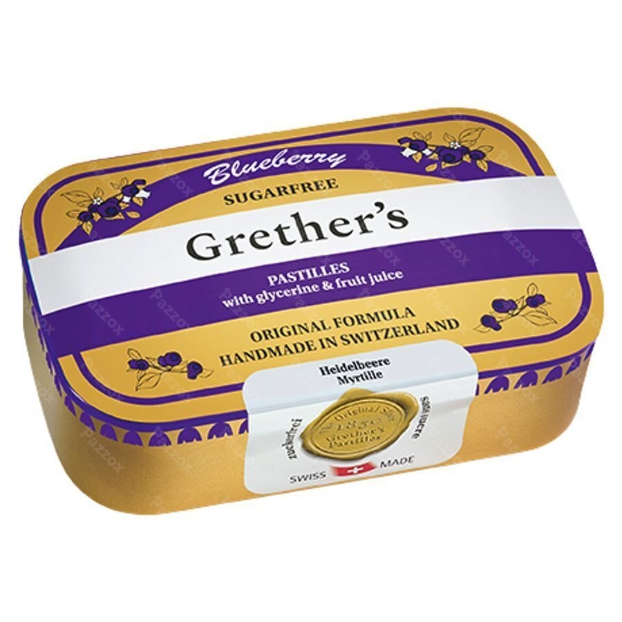 Grether's Pastilles Blueberry Ss 110g