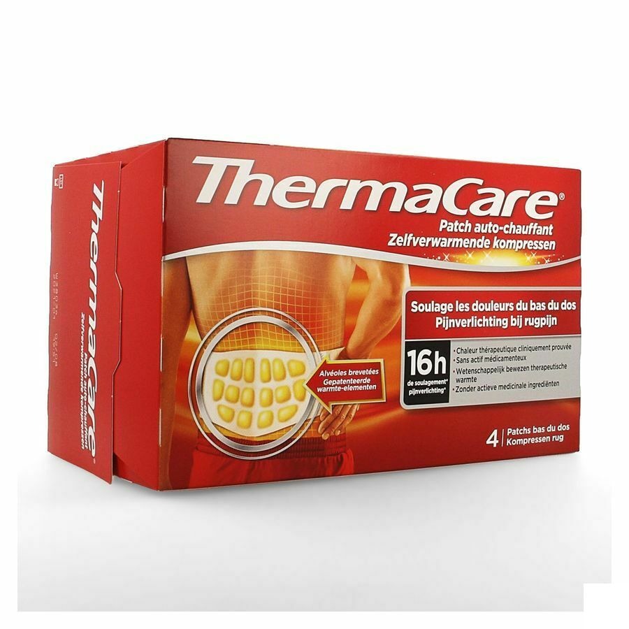 Thermacare Cp Chauffante Douleurs Dos 2x2 Promo