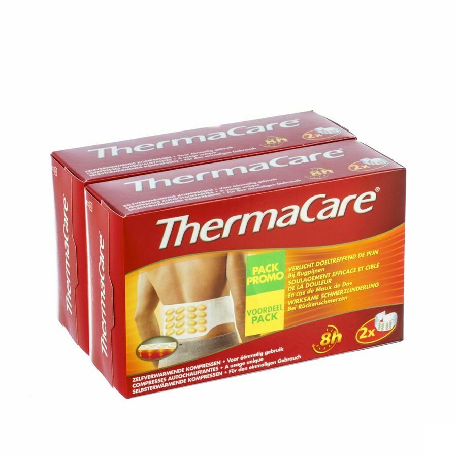 Thermacare Cp Chauffante Douleurs Dos 2x2 Promo