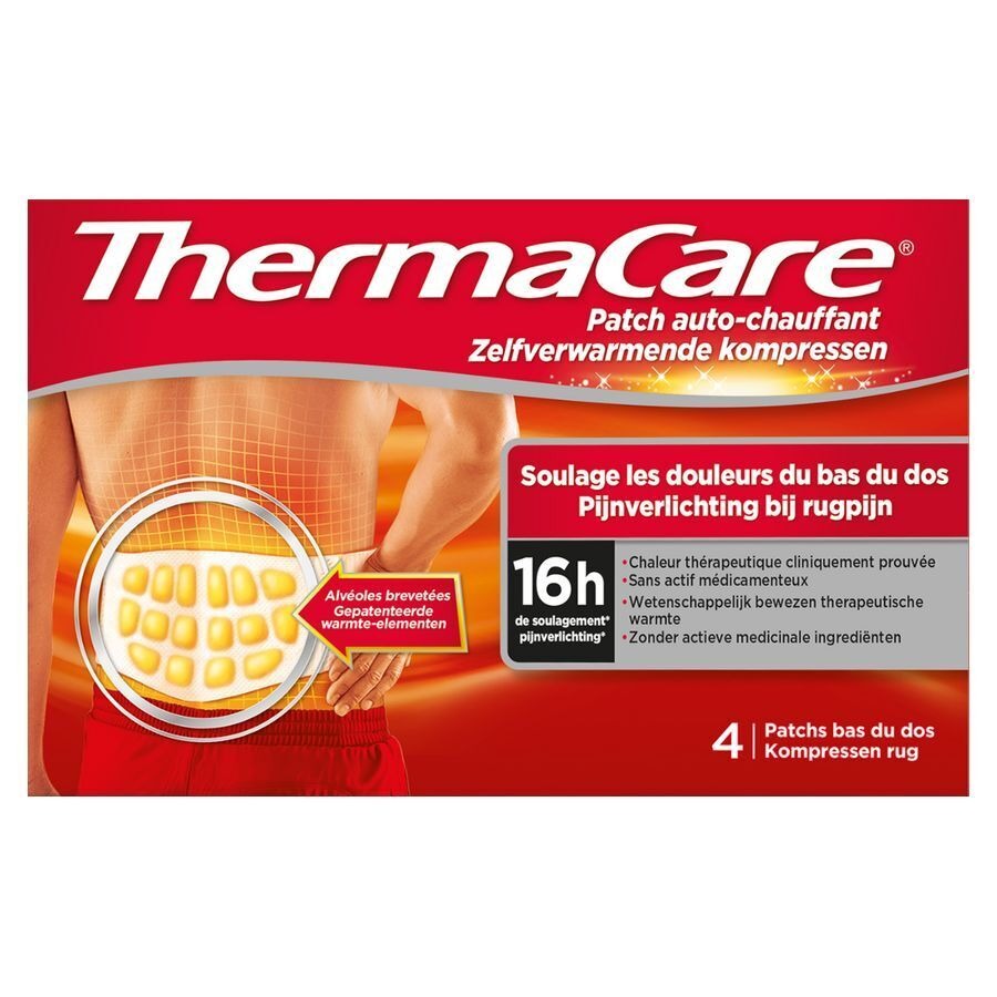 Thermacare Cp Chauffante Douleurs Dos 2x2 Promo