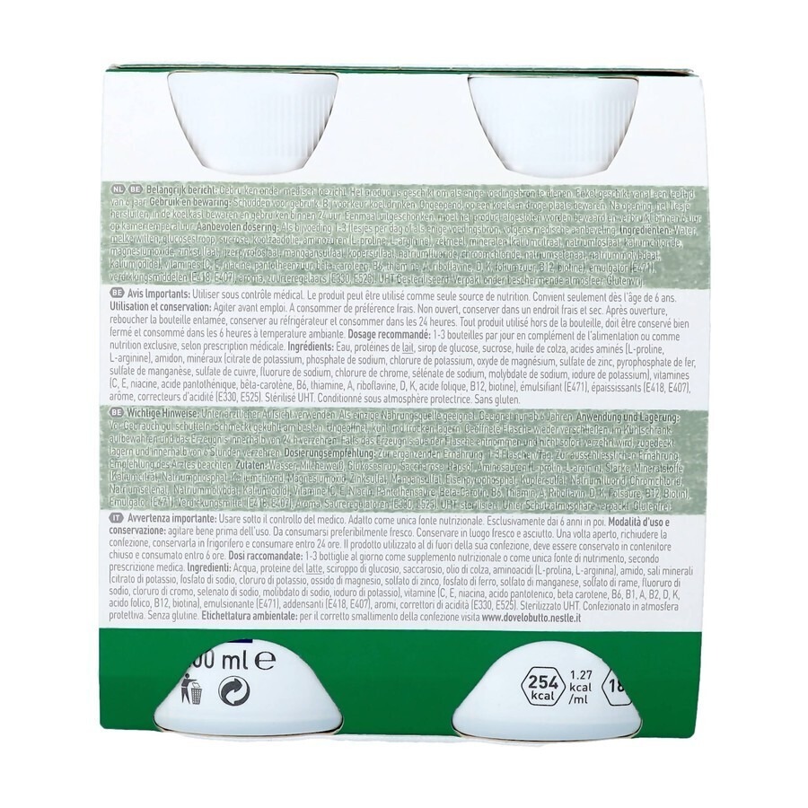 Resource Repair Vanille Bouteille 4x200ml