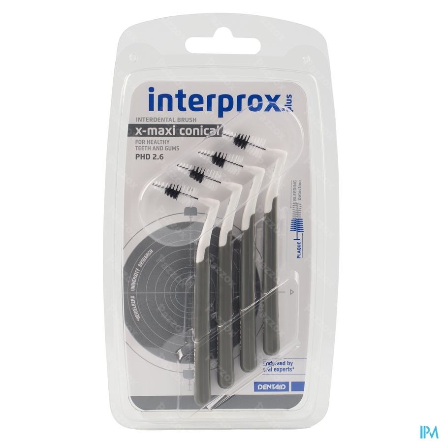 Interprox Plus X-Maxi Gris PHD 2.6 4 Pièces