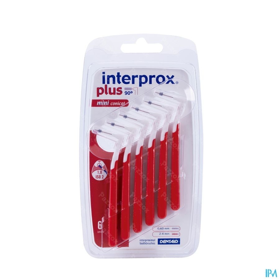 Interprox Plus Mini Conique Rouge Interd. 6 1360