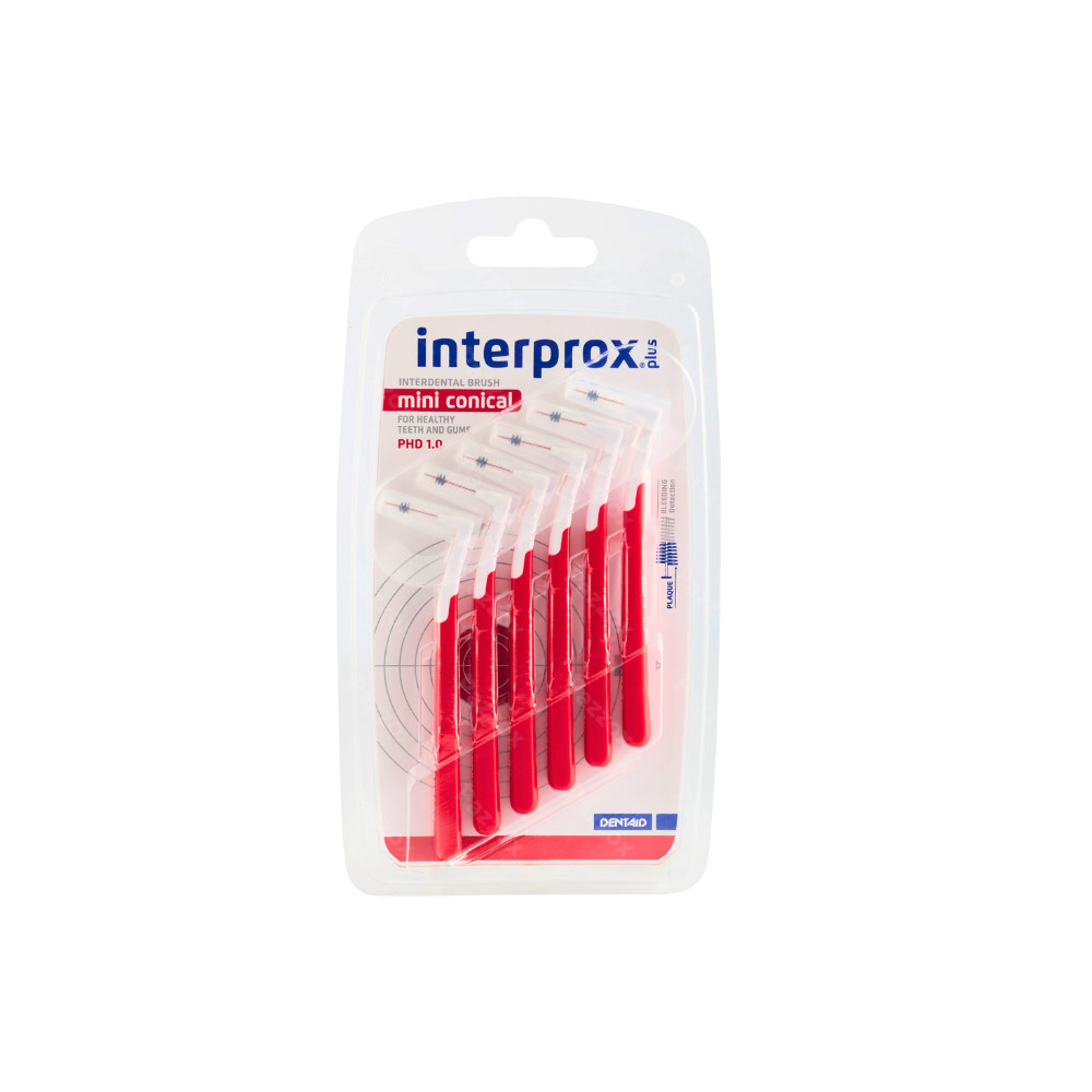 Interprox Plus Mini Conique Rouge PHD 1.2 6 Pièces