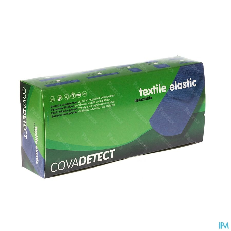 Cova Pans Bleu Detectable 2x12cm Text 100 20120t