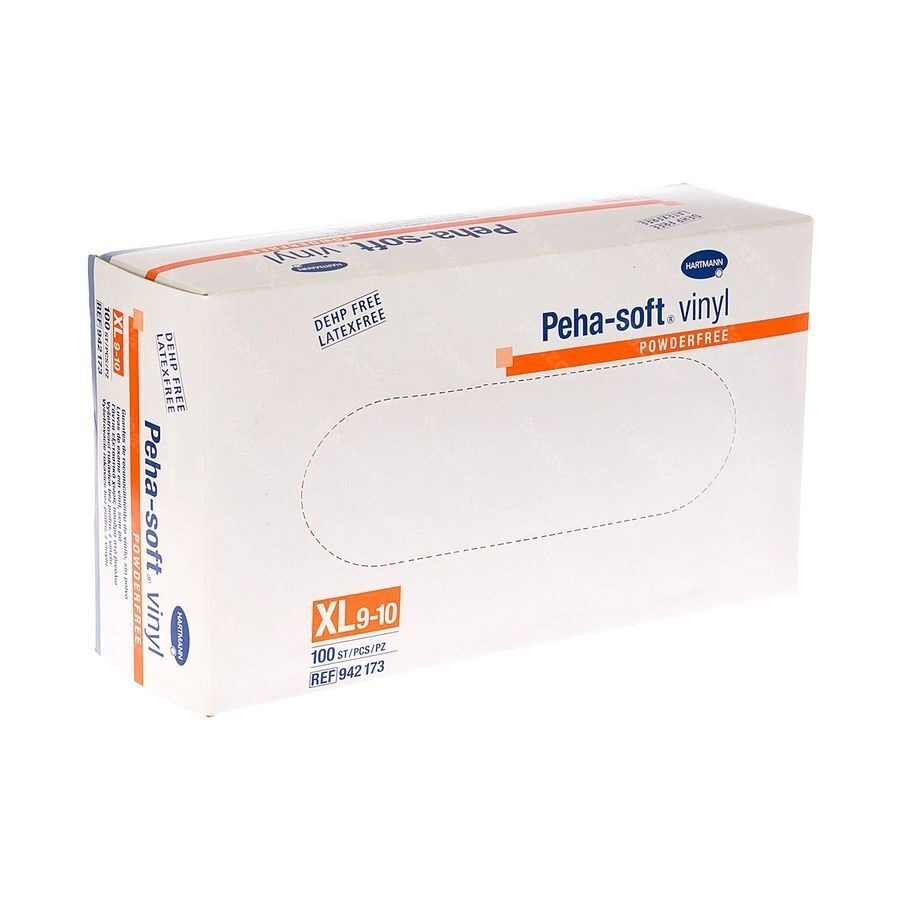 Peha-soft Vinyl Non Poudrés Xl100 P/s