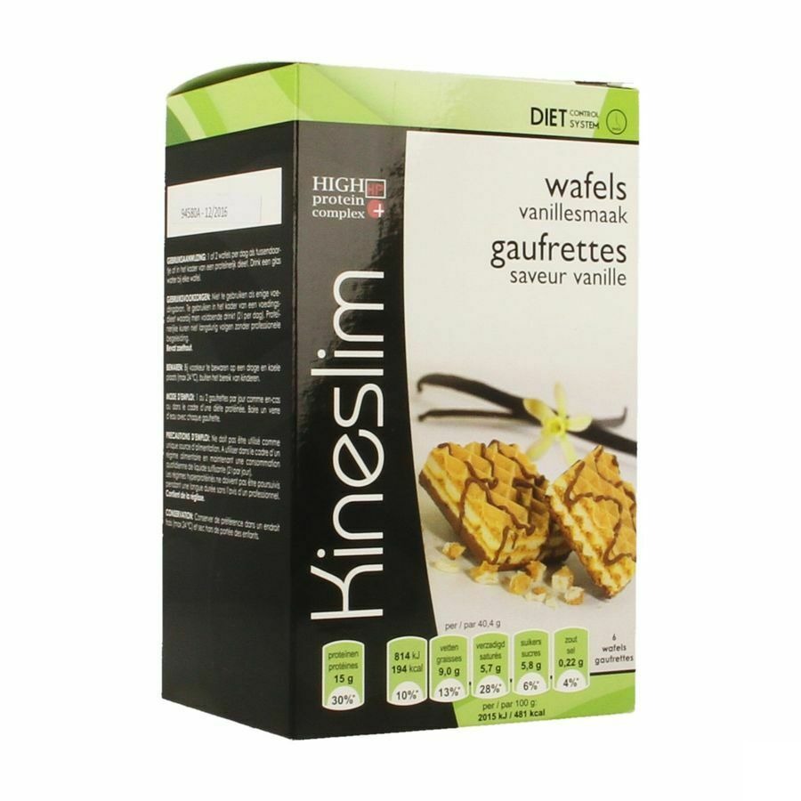 Kineslim Gaufrette Vanille 3x2