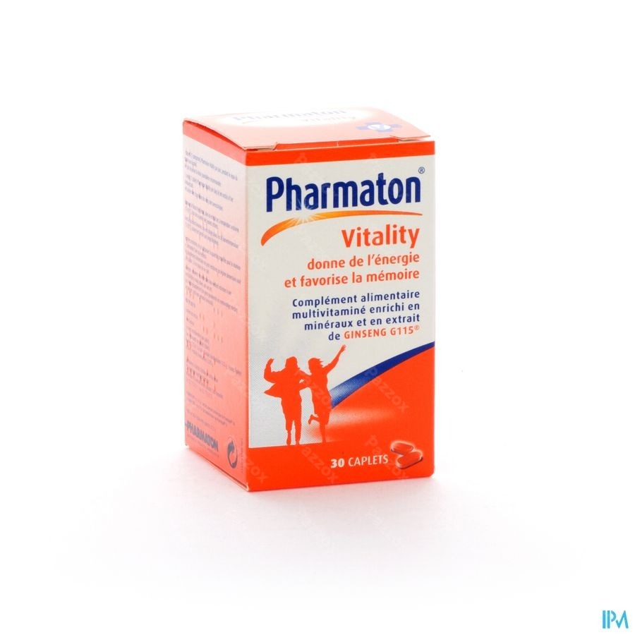Pharmaton Vitality Caplets 30 Nf