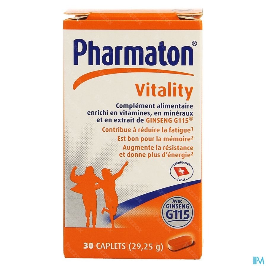 Pharmaton Vitality Caplets 30 Nf