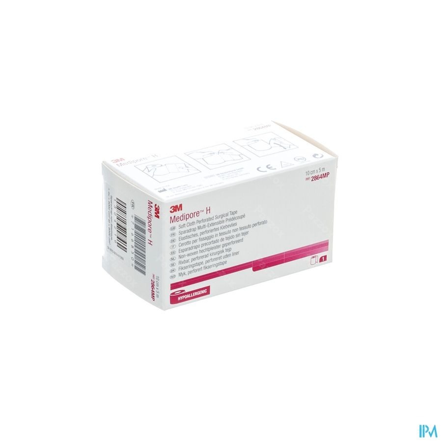 Medipore H 3m Perforated 10cmx5m Rouleau 1 2864p-s