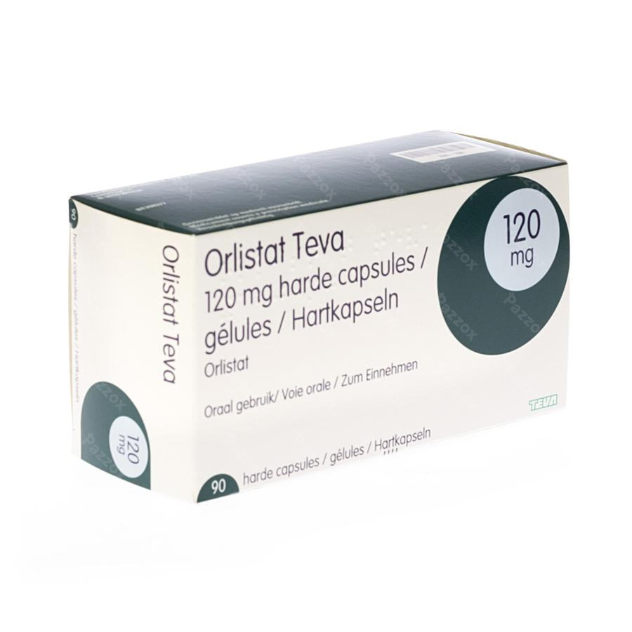 Orlistat Teva 120mg 90 Gélules