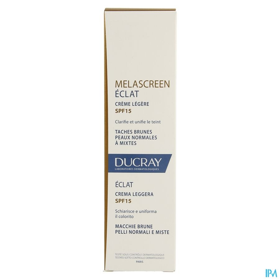 Ducray Melascreen Eclat Creme Legere Ip15 40ml