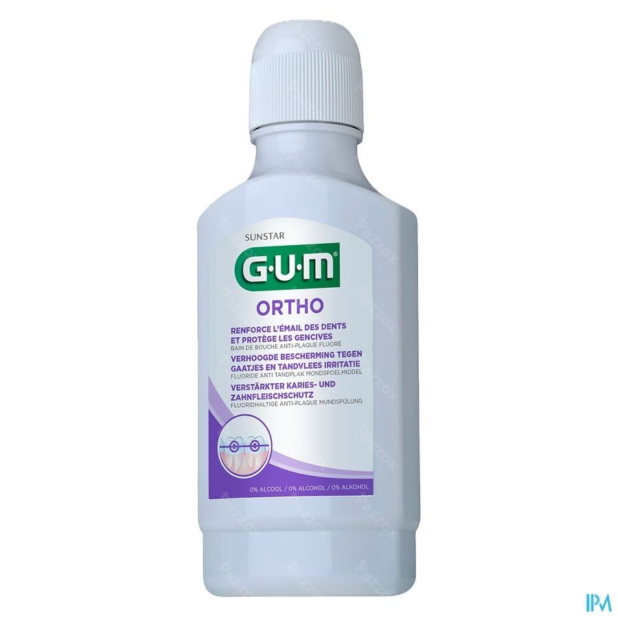 Gum Ortho Bain De Bouche Gel 300ml 3090