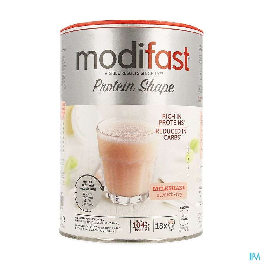 Modifast Protiplus Milkshake Fraise 540g