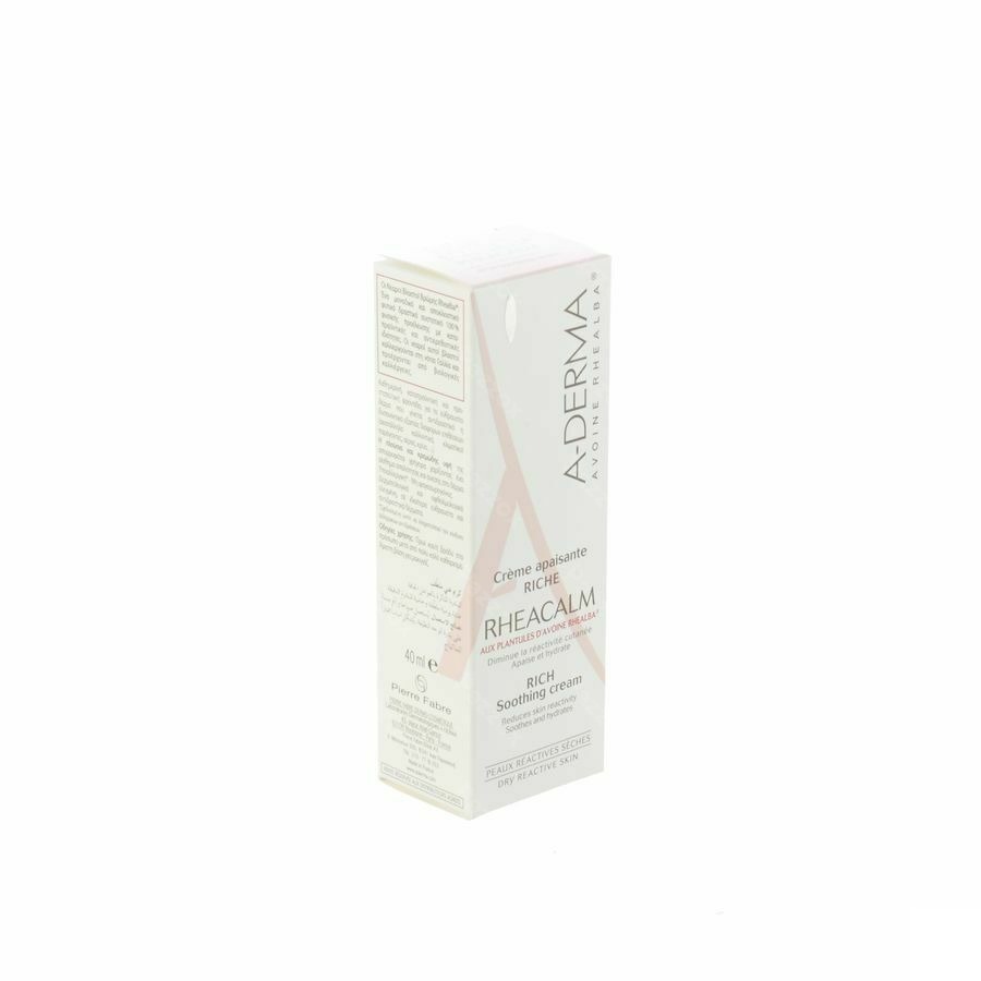 Aderma Rheacalm Cr Apaisante Riche Tube 40ml