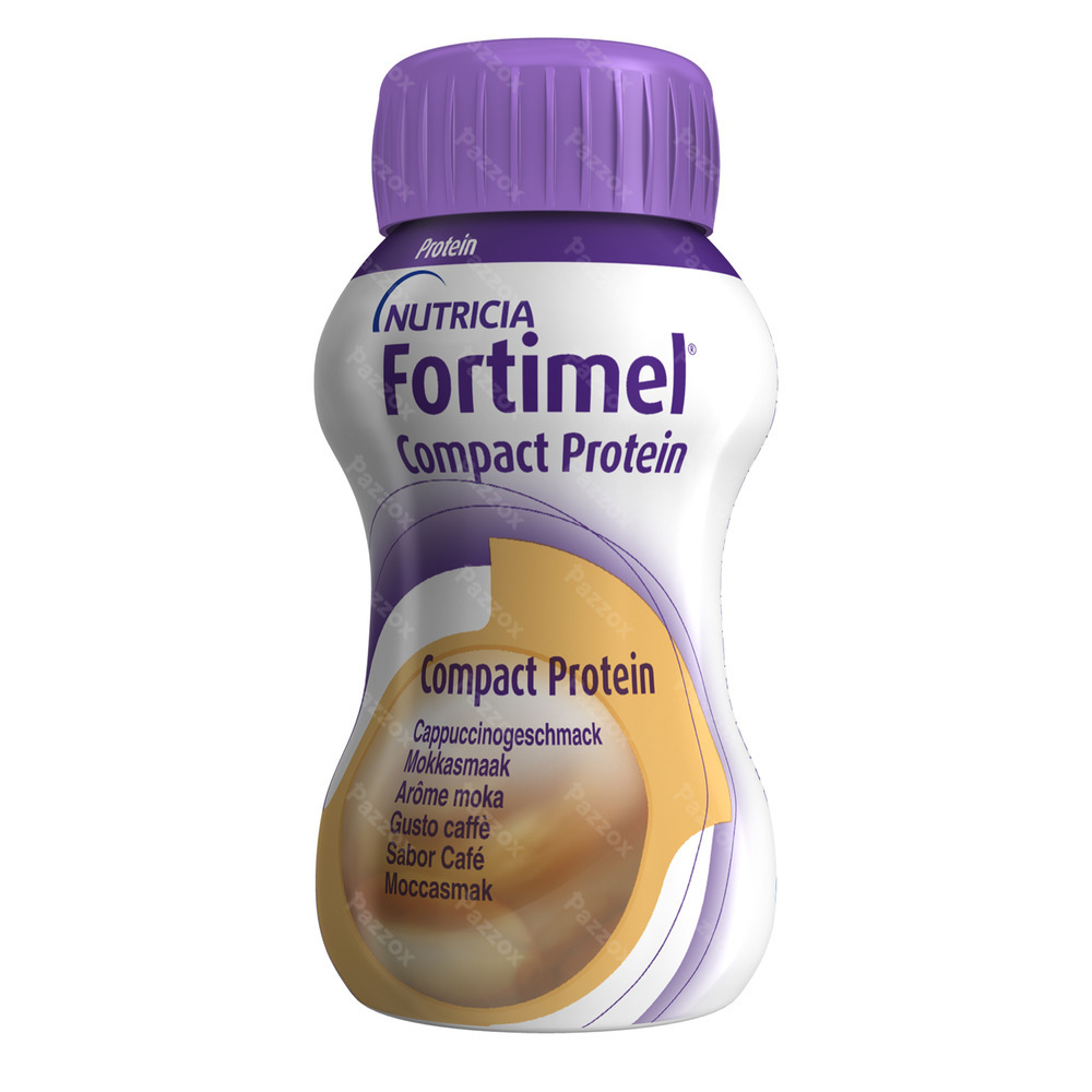 Fortimel Compact Protein Moka Bouteilles 4x125ml