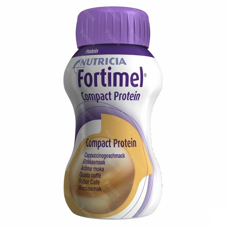 Fortimel Compact Protein Moka Bouteilles 4x125ml