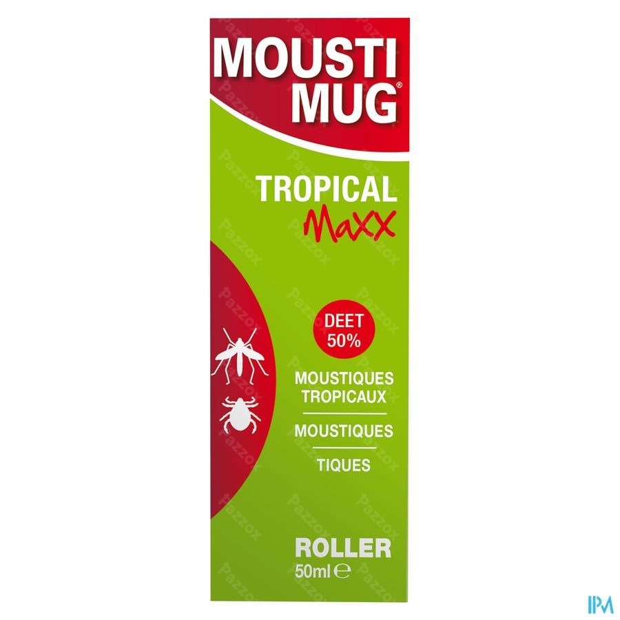 Moustimug Tropical Maxx 50% Deet Rol. 50ml